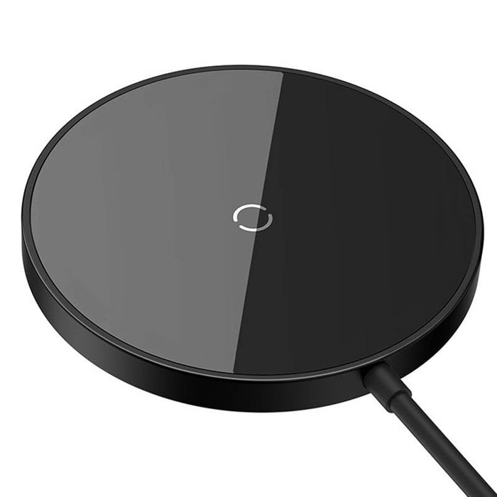 Magnetic Wireless Charger Baseus Simple Mini3 15W (Black) - Wireless chargers<<<Chargers<<<GSM