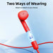Magnetic Wireless Neckband Headphones Joyroom JR-DS1 (red) - Wired<<<Headphones<<<Audio<<<InnproXML&&&Headphones