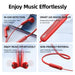 Magnetic Wireless Neckband Headphones Joyroom JR-DS1 (red) - Wired<<<Headphones<<<Audio<<<InnproXML&&&Headphones