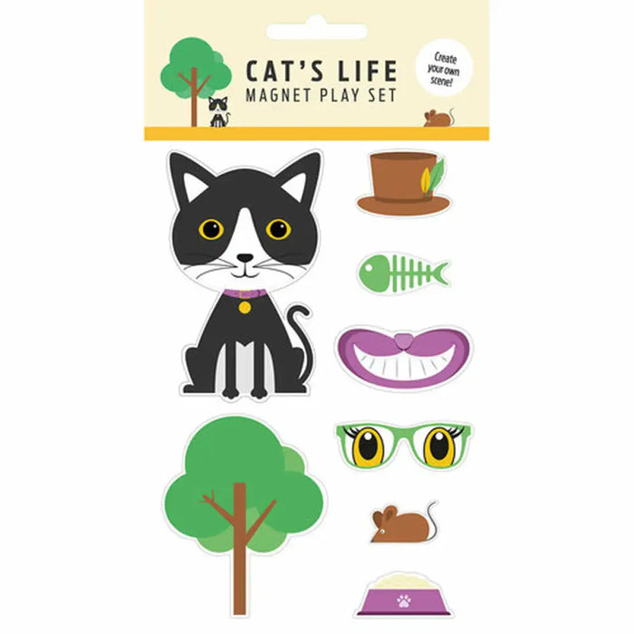 Magnets Magnet & Steel Multicolour Cat 8 Pieces - Декорация и Осветление<<<Дом Градина<<<BigBuy&&&Други артикули за