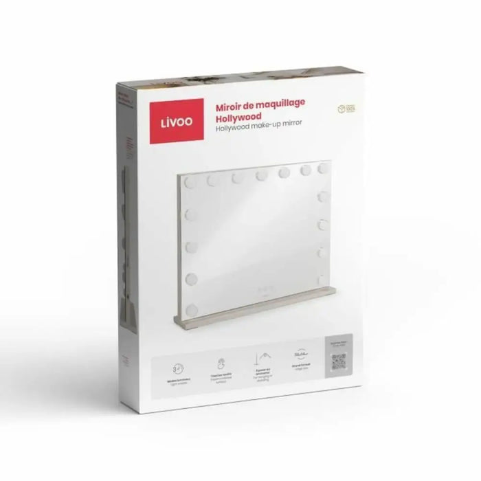 Magnifying Mirror Livoo DOS207 White Mirror - Декорация и Осветление<<<Дом Градина<<<BigBuy&&&Огледала<<<Декорация и