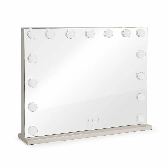 Magnifying Mirror Livoo DOS207 White Mirror - Декорация и Осветление<<<Дом Градина<<<BigBuy&&&Огледала<<<Декорация и