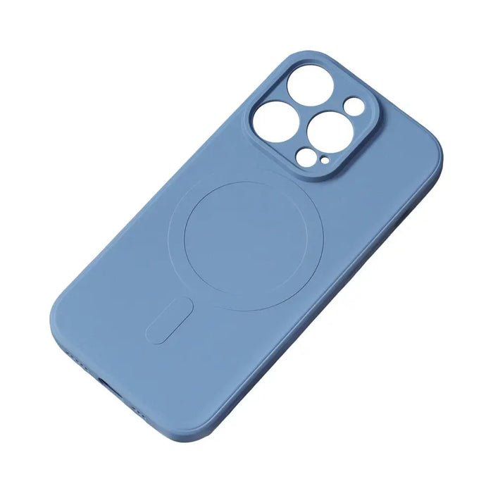 MagSafe compatible silicone case for iPhone 15 Silicone Case - navy blue - Cell phone cases and covers<<<HurtelXML