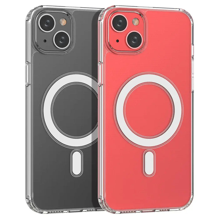 MagSafe iPhone 15 Plus Clear Magnetic Case - transparent - Cell phone cases and covers<<<HurtelXML