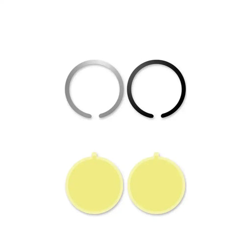MagSafe Tech-Protect MetalPlate Universal Magnetic Ring - Black / Silver (2 pcs.) - Cell phone holders<<<HurtelXML