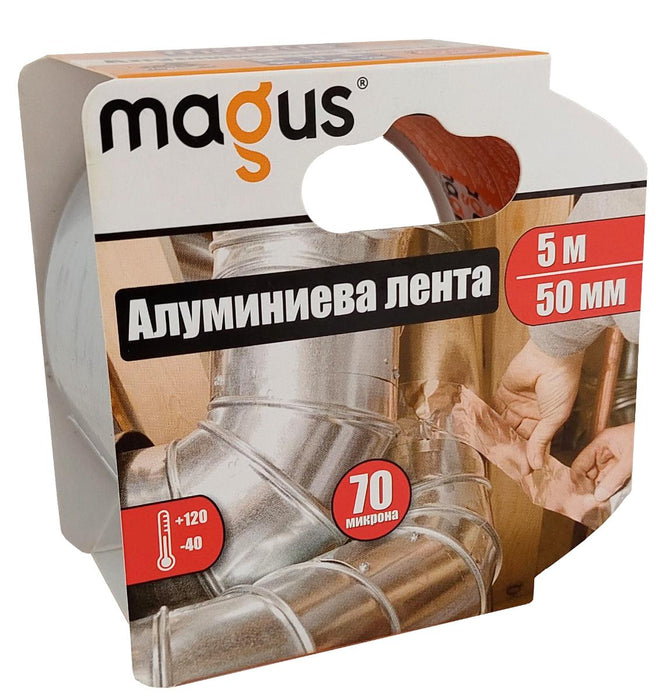 ALUMINUM TAPE MAGUS, 5M/50MM