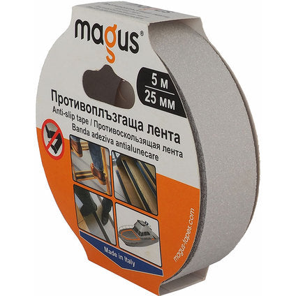ANTI-SLIP TAPE 5 M/25 MM TRANSPARENT MAGUS AS-5transp
