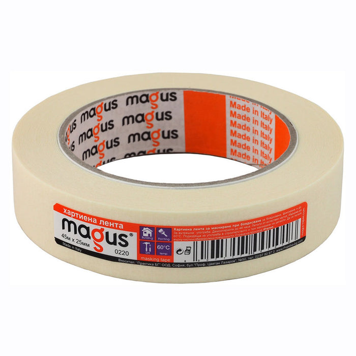 PAPER TAPE FOR PAINTING 45 M/25 MM 60 C MAGUS