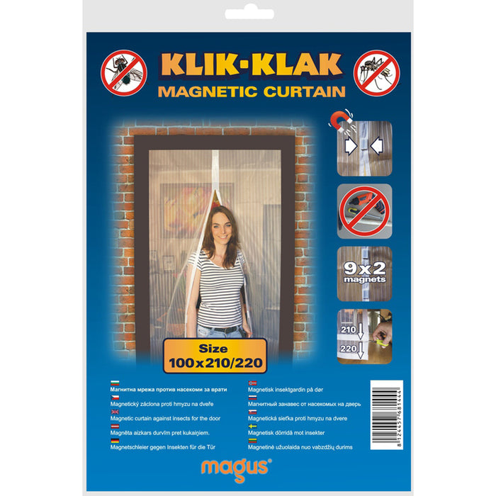 NETTING AGAINST INSECTS TWO DOORS 100X230CM MAGUS 8181