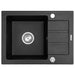 Maidsinks 62X44 1B 1D Volcano granite sink with 1-bowl drainer - SinksAGD-ZLE<<<Home Appliance - ProductsAGD<<<ActionPL