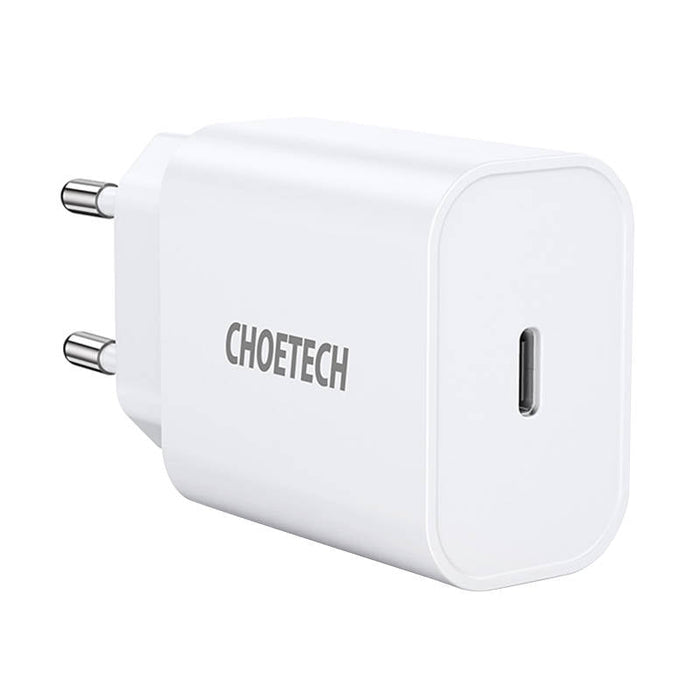 Mains charger Choetech Q5004 EU USB-C 20W (white) - mains chargers<<<Chargers<<<GSM Accessories<<<InnproXML&&&Cell