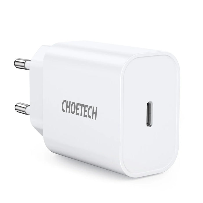Mains charger Choetech Q5004 EU USB-C 20W (white) - mains chargers<<<Chargers<<<GSM Accessories<<<InnproXML&&&Cell