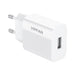 Mains charger VFAN E01 1x USB 2.4A + Micro USB cable (white) - mains chargers<<<Chargers<<<GSM Accessories<<<InnproXML