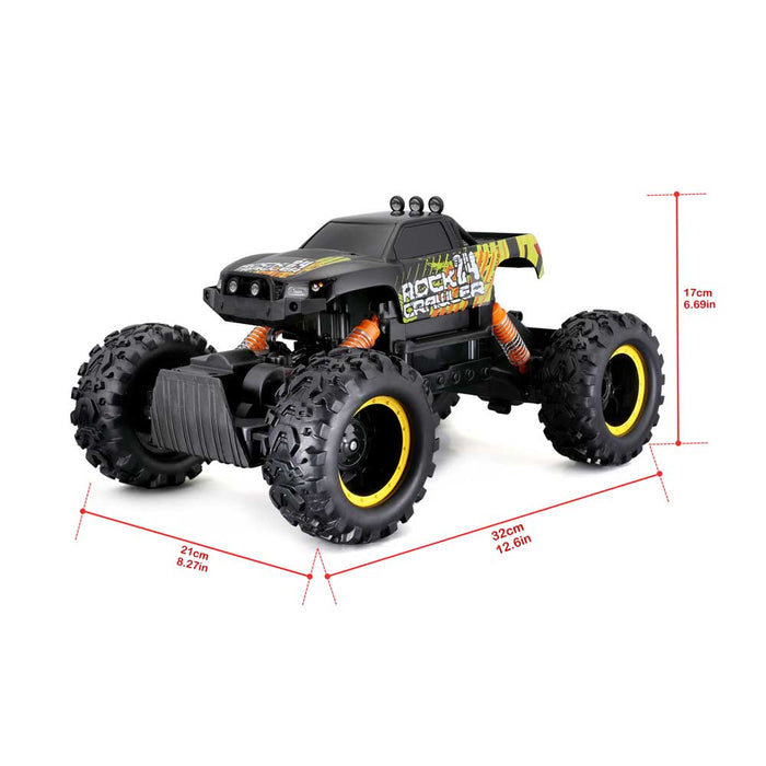 MAISTO TECH Jeep Rock Crawler R/C Black