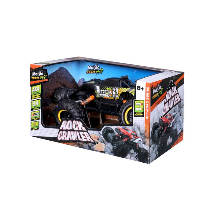MAISTO TECH Jeep Rock Crawler R/C Black