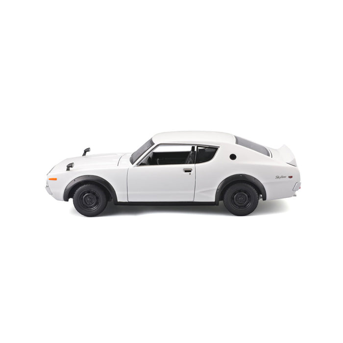 Кола Maisto Special Edition - 1973 Nissan Skyline 2000GT-R, 1:24, бяла