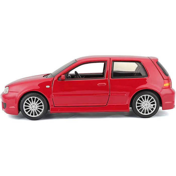Метална количка Maisto Special Edition - Volkswagen Golf R32, 1:24, червена