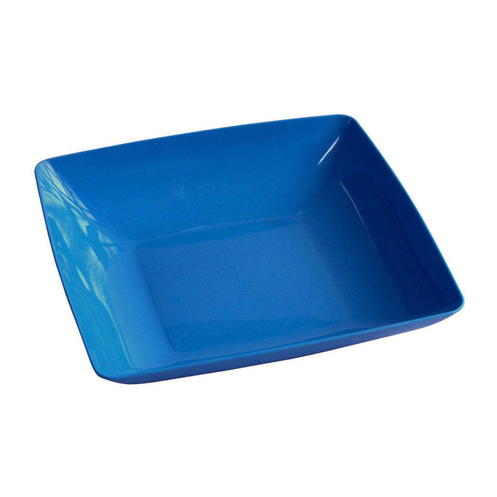 PLASTIC PLATE SQUARE 18X18 CM MAK