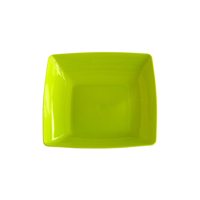 PLASTIC PLATE SQUARE 18X18 CM MAK