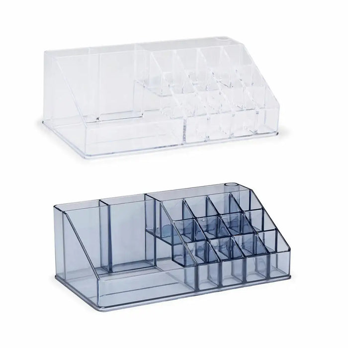 Make-up organizer Touch of Beauty Acrylic 22,5 x 12,5 x 8 cm 17 Compartments - Баня<<<Дом Градина<<<BigBuy&&&Аксесоари