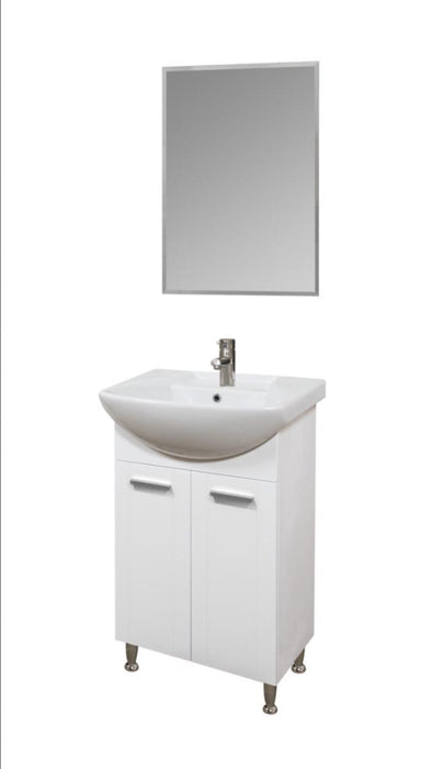 LOWER CABINET WITH MIRROR BEAUTY SET