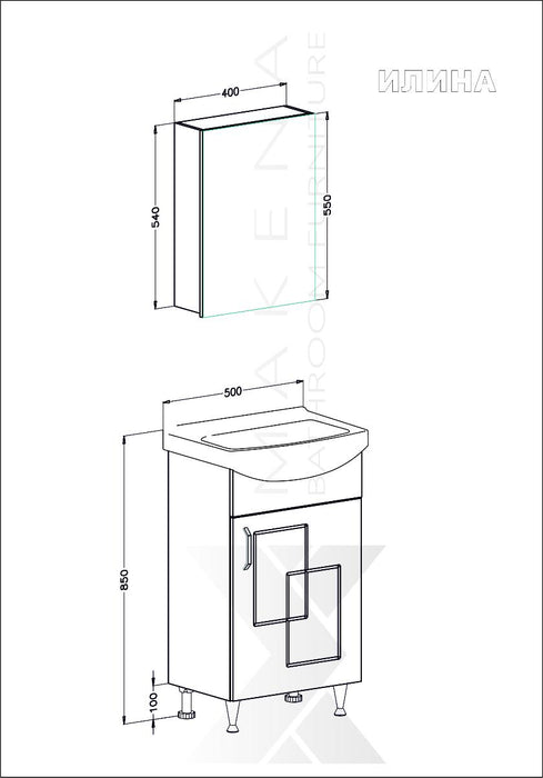 TOP CABINET ILINA 40