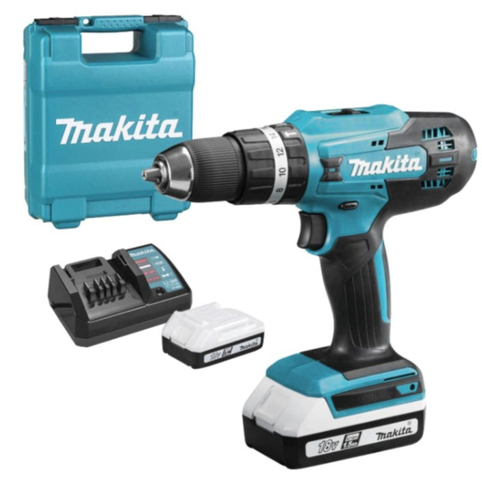 CORDLESS SCREWDRIVER 18V MAKITA 1.5 Ah