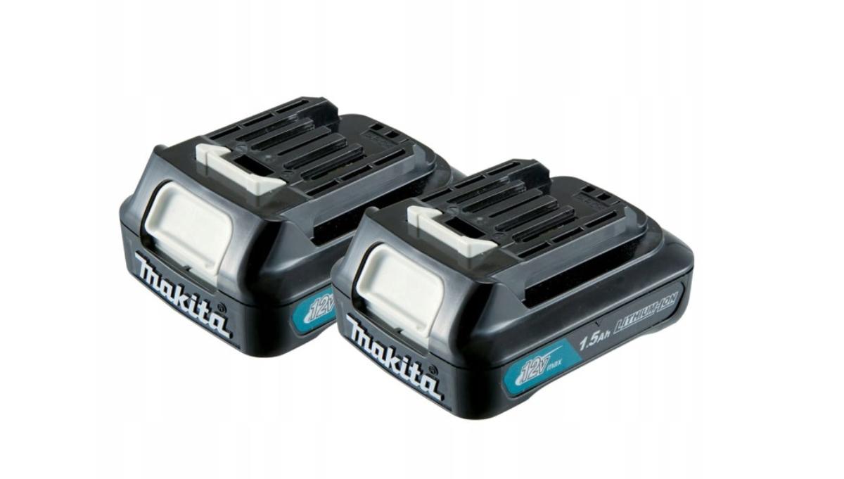 BATTERY KIT MAKITA CLX224X 12 V, NUMBER OF BATTERIES 2, 1.50 Ah, CASE