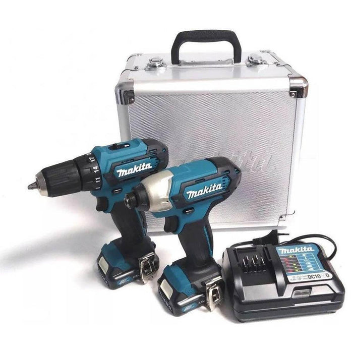 BATTERY KIT MAKITA CLX224X 12 V, NUMBER OF BATTERIES 2, 1.50 Ah, CASE