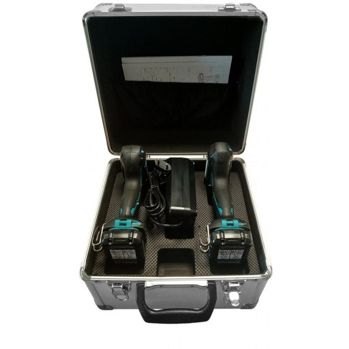 BATTERY KIT MAKITA CLX224X 12 V, NUMBER OF BATTERIES 2, 1.50 Ah, CASE