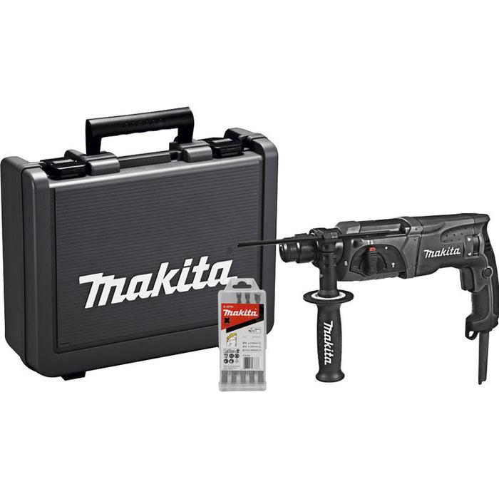 PERFORATOR MAKITA HR2470B BLACK EDITION 2.40 J, SDS PLUS, 780 W, SUITCASE