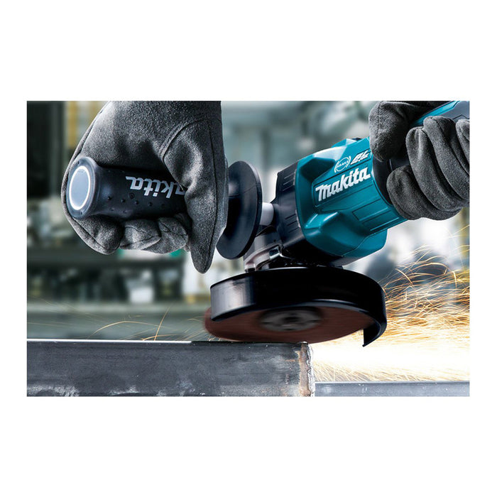 BATTERY BRUSHLESS ANGLE GRINDER MAKITA GA023GZ 40 V, WITHOUT BATTERY AND CHARGER, 125 mm