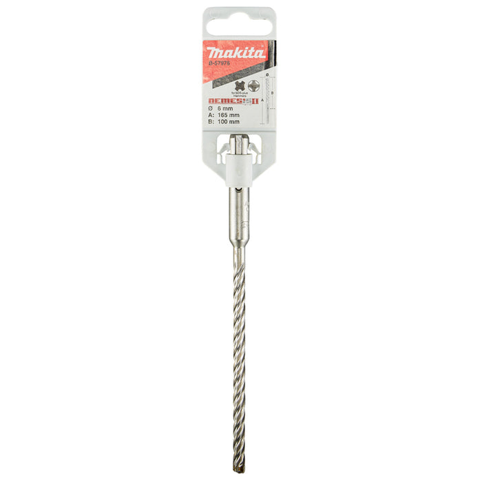 CONCRETE DRILL BIT SDS+ 6X100 MAKITA NEMESIS