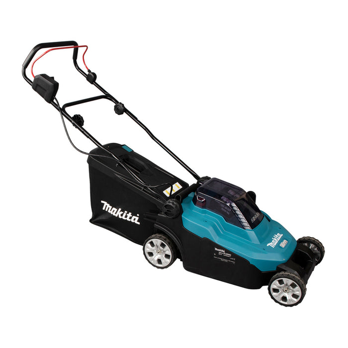 BATTERY MOWER MAKITA DLM382PT2 36 V, MOWING WIDTH 38.00 cm, NUMBER OF BATTERIES 2, 5.00 Ah