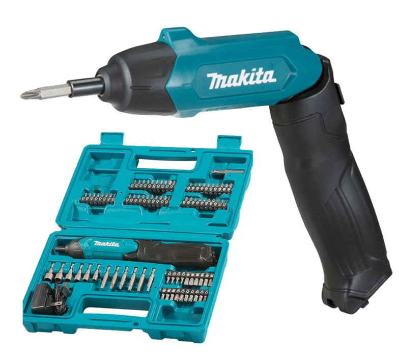 Makita DF001DW АКУМУЛАТОРНА ОТВЕРТКА С 81 НАКРАЙНИЦИ
