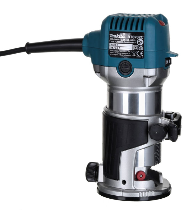 MAKITA RT0702CX2J electric milling and cutting machine 710W