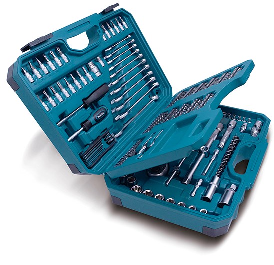 Makita E-10883 mechanics tool set 221 tools