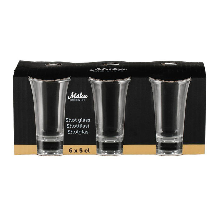 SHOT GLASSES 6 PCS 50 ML MAKU