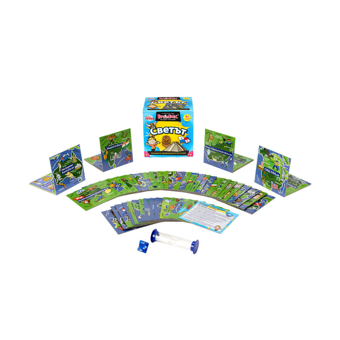 BRAIN BOX Game THE WORLD 95901/TGBBRTW01BG