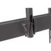 Manhattan TV & Monitor Mount Ceiling 1 screen Screen Sizes: 37-75’’ Height: 105-156 cm Black VESA 200x200 to 800x400mm