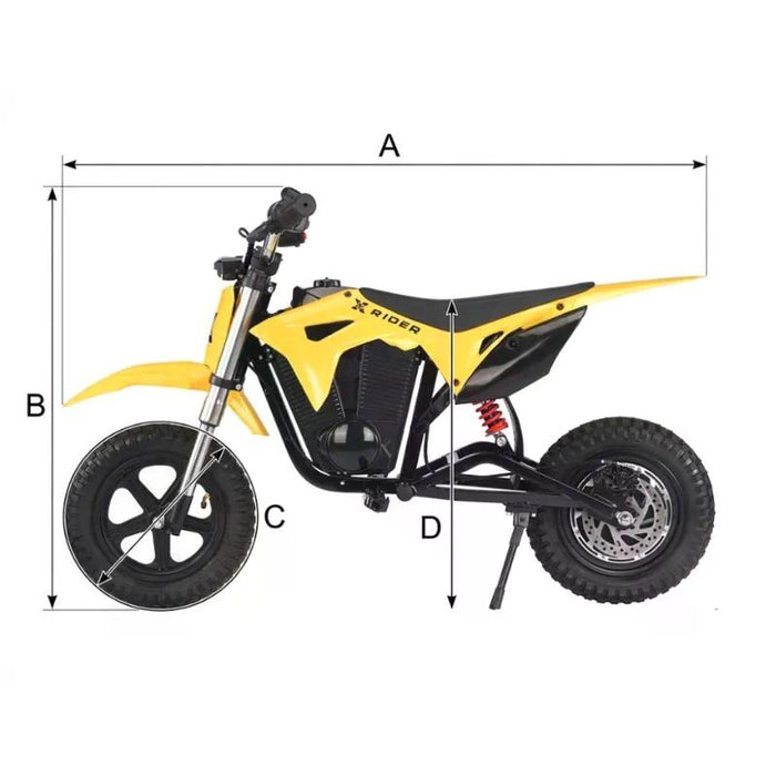 Electric scooter/scooter MANTA Xrider CROSS 12 Pro (Children's electric scooter)