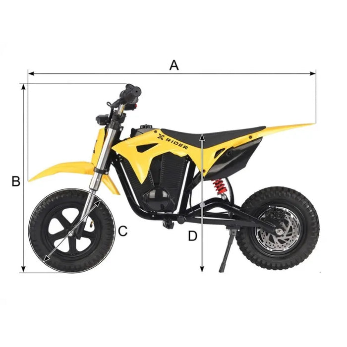 Electric scooter/scooter MANTA Xrider CROSS 12 Pro (Children's electric scooter)