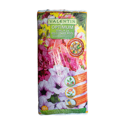 MANURE SUBSTRATE FOR BALCONY PLANTS 20L VALENTIN - Почви<<<Торове почви и тревни смески<<<Градина<<<Praktiker