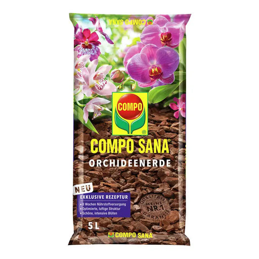 MANURE SUBSTRATE FOR ORCHIDS 5L COMPO - Почви<<<Торове почви и тревни смески<<<Градина<<<Praktiker
