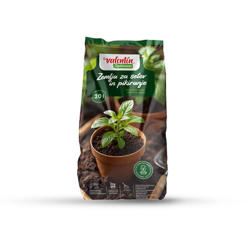 MANURE SUBSTRATE FOR TRANSPLANTING 20L VALENTIN - Почви<<<Торове почви и тревни смески<<<Градина<<<Praktiker
