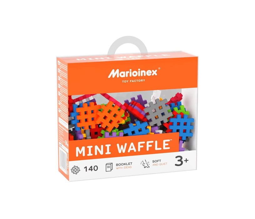 MARIOINEX Mini Waffle Building Blocks, 140 pieces