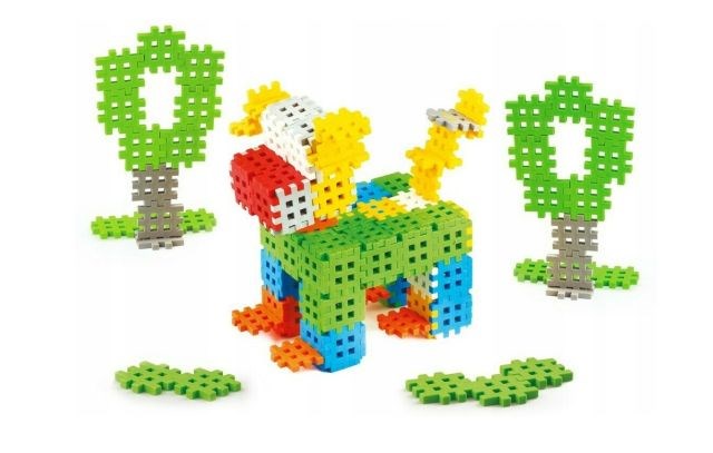 MARIOINEX Mini Waffle Building Blocks, 140 pieces