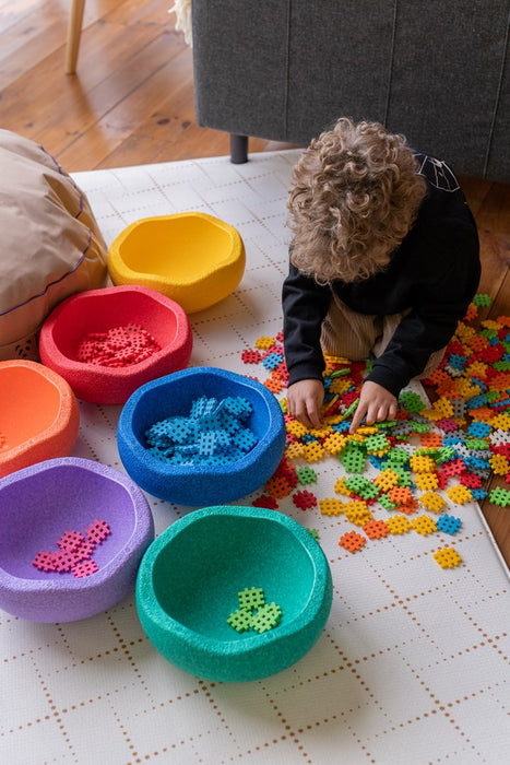 MARIOINEX Mini Waffle Building Blocks, 300 pieces