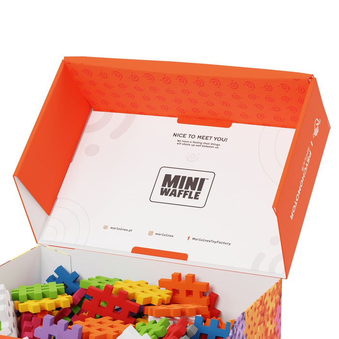 MARIOINEX Mini Waffle Building Blocks, 300 pieces