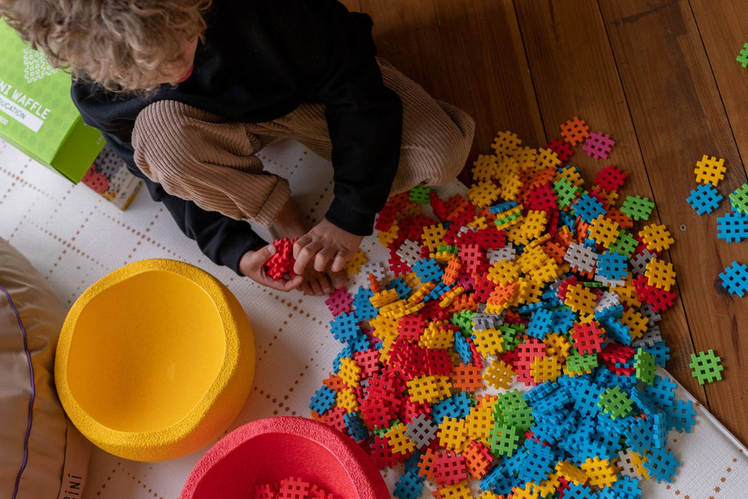 MARIOINEX Mini Waffle Building Blocks, 300 pieces